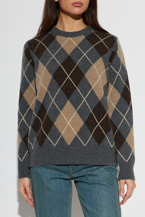 &Daughter Wool sweater ‘Ava Argyle’