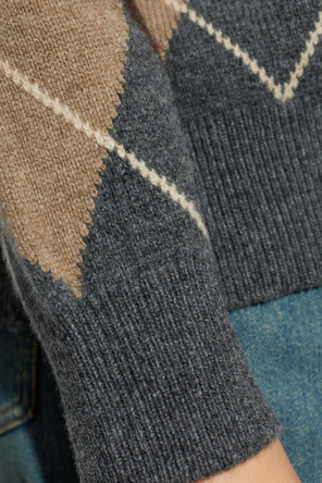 &Daughter Wool sweater ‘Ava Argyle’