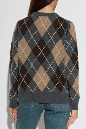 &Daughter Wool sweater ‘Ava Argyle’