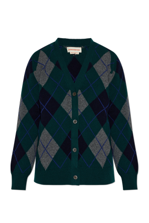 Wool cardigan ‘Ava Argyle’