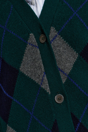 &Daughter Wool cardigan ‘Ava Argyle’