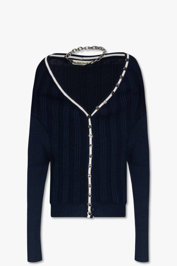 Y Project Cardigan with chains