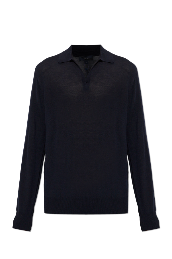 Wool long-sleeve polo od Sease