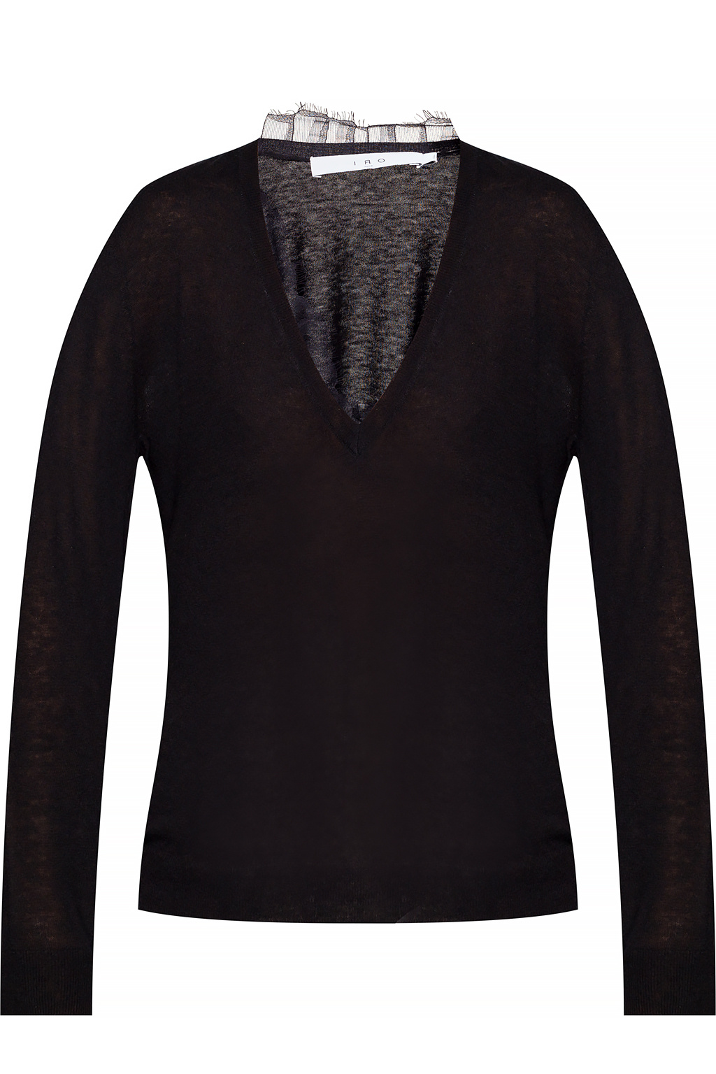 Iro Lace-trimmed sweater