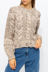 Iro beige Distressed sweater
