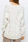 Iro WHITE Distressed sweater
