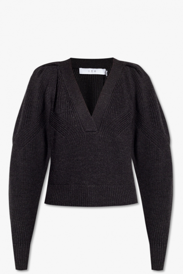 Iro ‘Dina’ sweater with puff sleeves