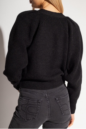 Iro ‘Dina’ sweater with puff sleeves