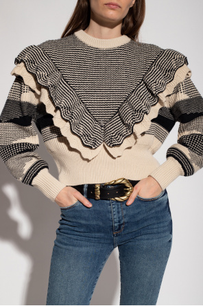 Iro Patterned Knot sweater