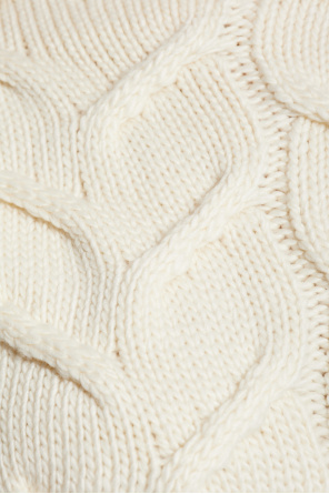 FRAME Wool sweater with a stand-up collar