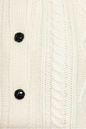 FRAME Cardigan with a decorative knit