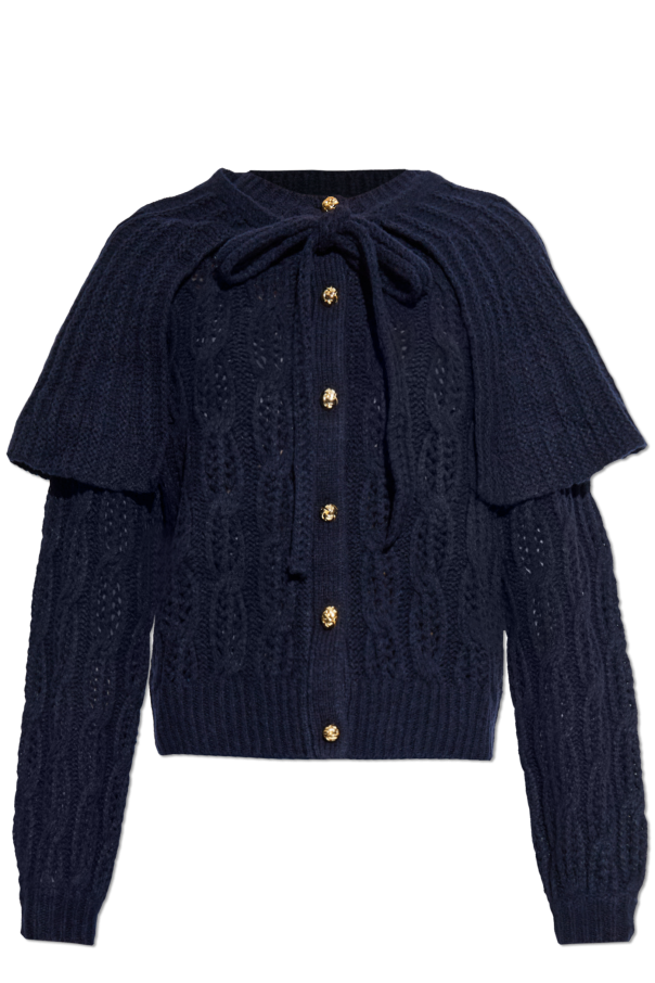 Cardigan with detachable collar od FRAME