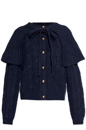 Kardigan z odpinanym kołnierzem od FRAME