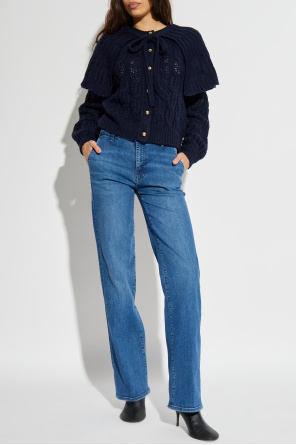 Kardigan z odpinanym kołnierzem od FRAME