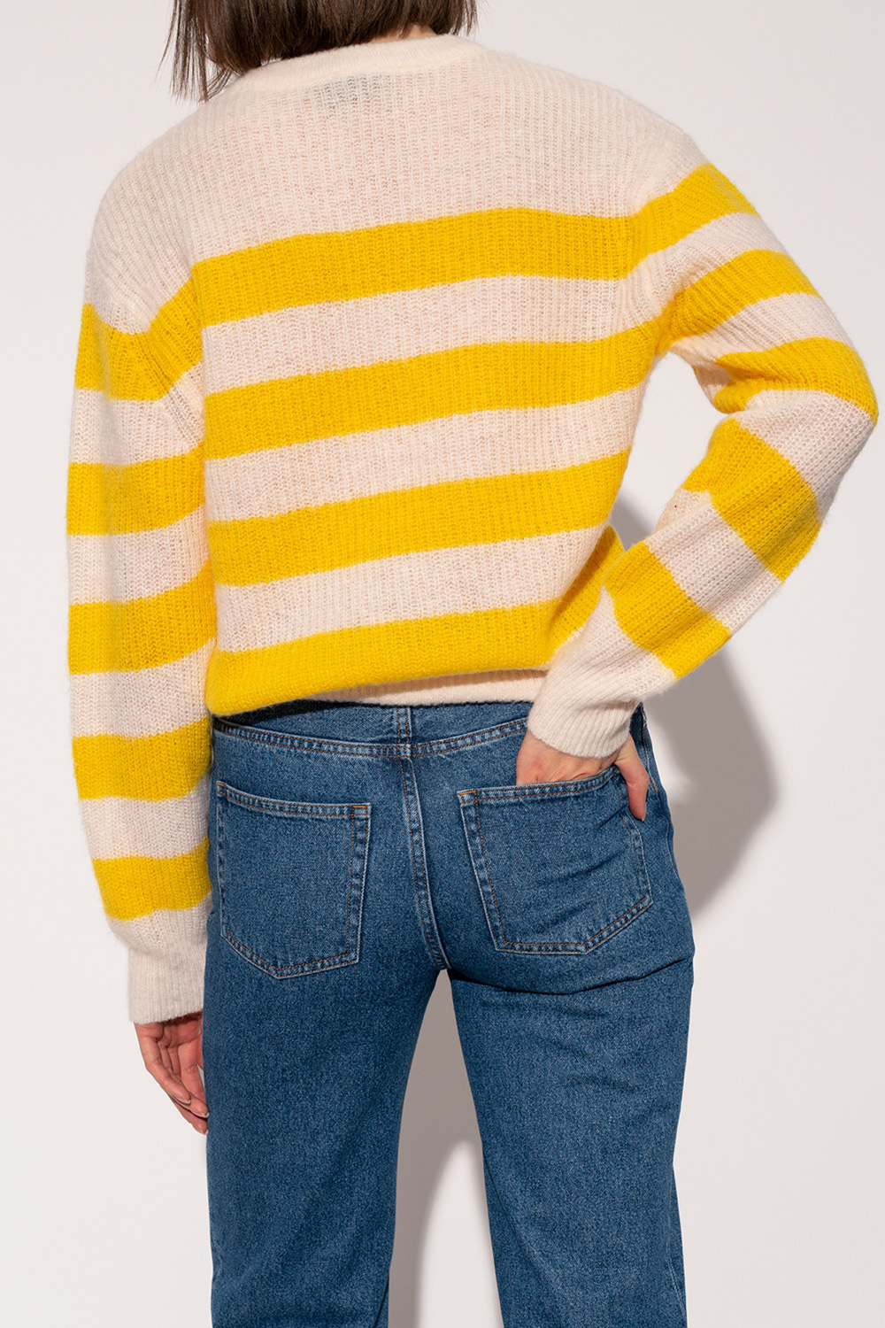 Striped sweater A.P.C. - Taking Shape Organic Spliced Zip Sweater to your  favourites - GenesinlifeShops Italy