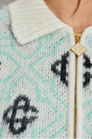 Casablanca Gemusterte Strickjacke