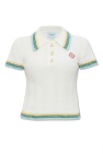 Casablanca Polo shirt with decorative buttons