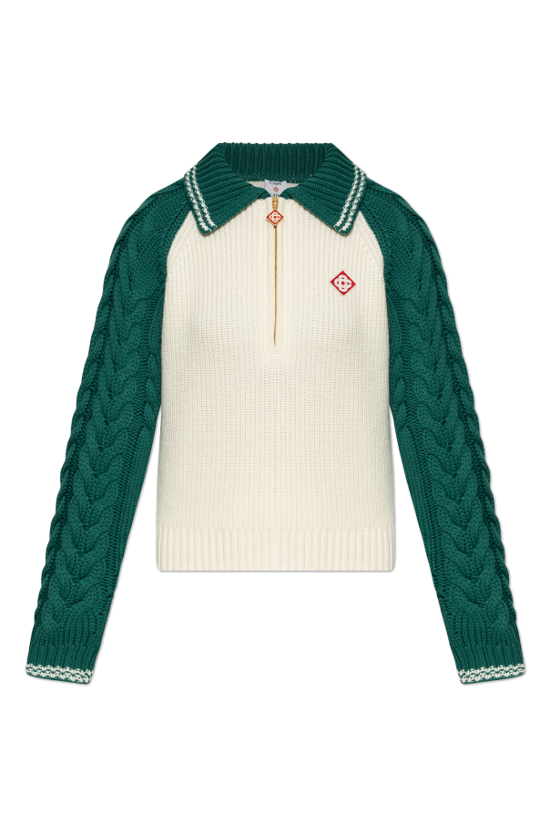 Casablanca Wool sweater with logo
