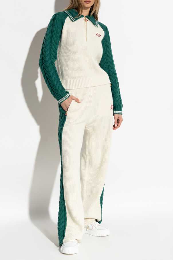 Casablanca Wool sweater with logo