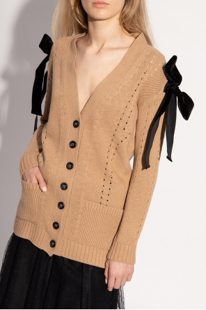 Red Valentino Cut-out cardigan
