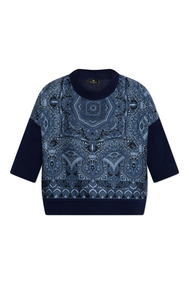 Etro Top with decorative pattern