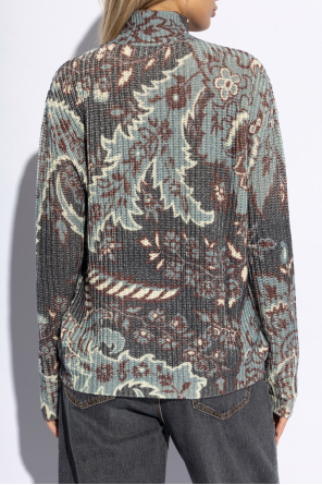 Etro Sweater with stand-up collar