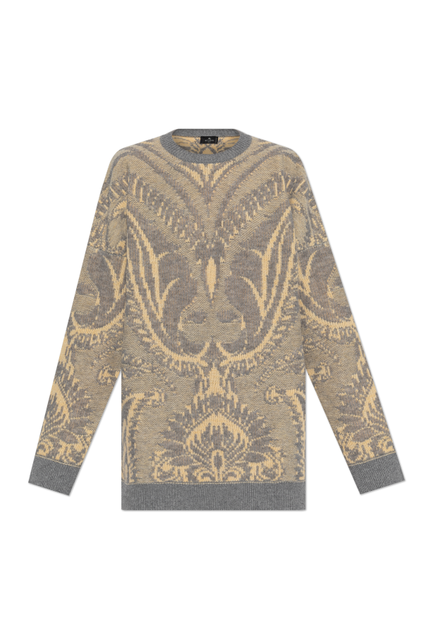 Etro Wzorzysty sweter