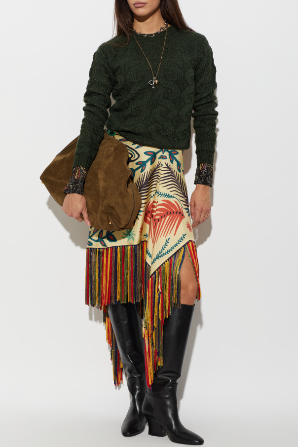 Etro Sweter o dekoracyjnym splocie