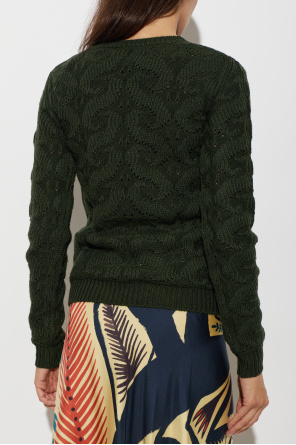 Etro Sweter o dekoracyjnym splocie