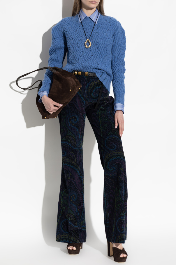 Etro Jersey de cachemir con cuello redondo