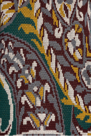 Etro Patterned sweater with a round neckline