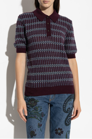 Etro Patterned polo