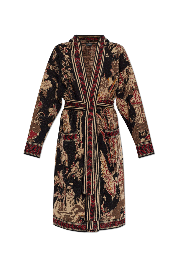 Etro Cardigan cu model cu curea