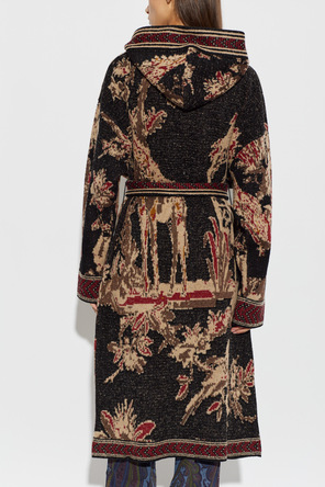 Etro Cardigan cu model cu curea