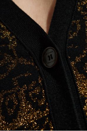 Etro Lange Strickjacke mit Lurex-Faden