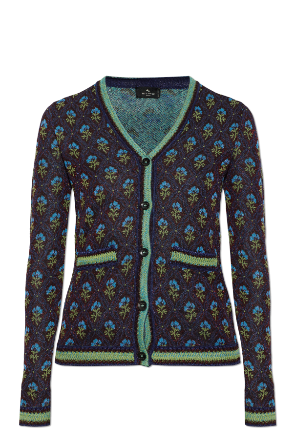 Cardigan with lurex thread od Etro