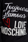 Love Moschino black hooded jacket