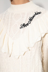 Love Moschino Logo Band cotton T-shirt Rosa