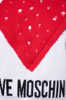 Love Moschino Brioni raised logo cotton T-shirt