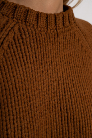 A.P.C. A.P.C. Dsquared2 colour-blocked funnel-neck jacket Grün