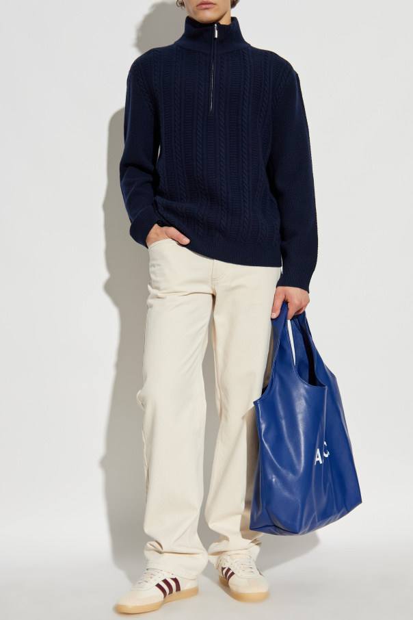 A.P.C. Suéter de lana de cuello alto