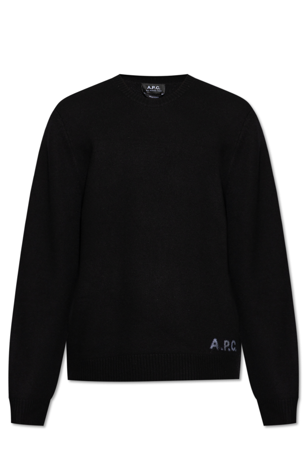 Wool sweater with logo od A.P.C.