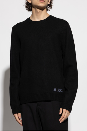 A.P.C. Wool sweater with logo