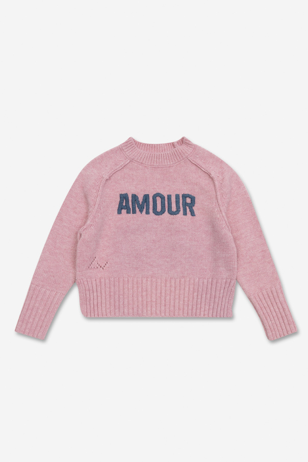 Zadig & Voltaire Kids Sweater with logo