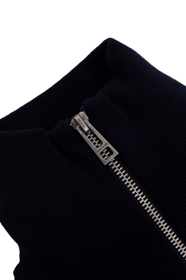 Zadig & Voltaire Kids A sweatshirt Puma Brand Love é confortável e casual