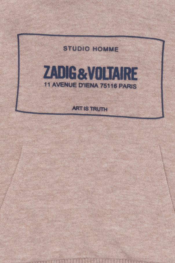 Zadig & Voltaire Kids Patterned hoodie