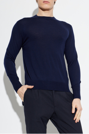 Eleventy Wool sweater with a crew neck