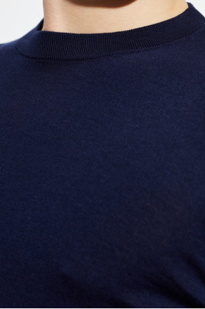 Eleventy Wool sweater with a crew neck