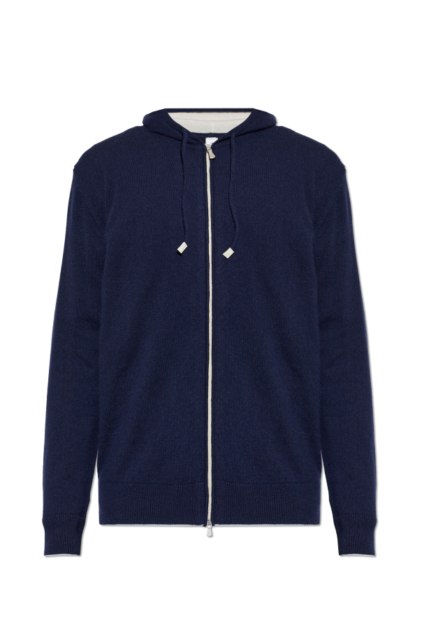 Cashmere cardigan with hood od Eleventy