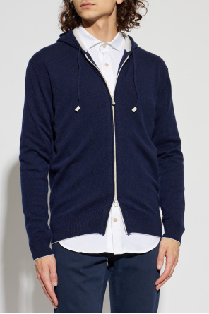 Eleventy Cashmere cardigan with hood